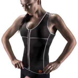 RBX X Heat Women's Black Weight Loss W/ Racerback Workout Vest Size Large/XL NWT